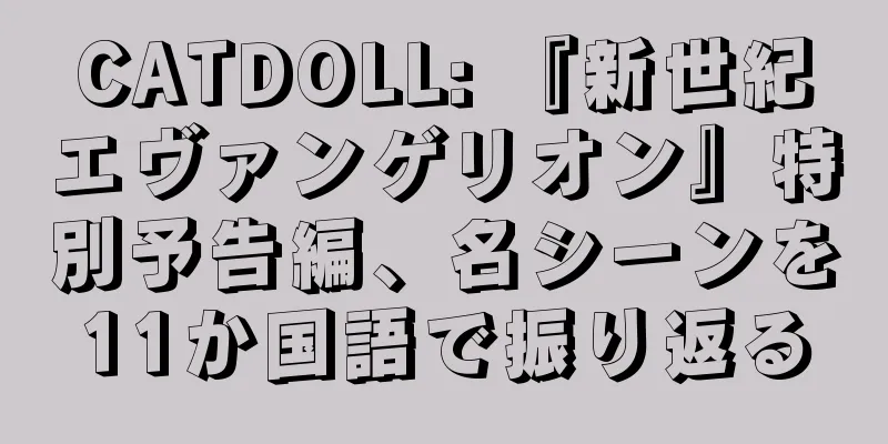 CATDOLL: 『新世紀エヴァンゲリオン』特別予告編、名シーンを11か国語で振り返る