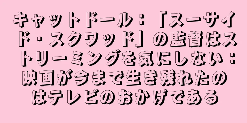 キャットドール：「スーサイド・スクワッド」の監督はストリーミングを気にしない：映画が今まで生き残れたのはテレビのおかげである