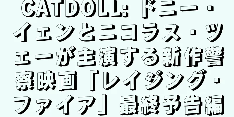 CATDOLL: ドニー・イェンとニコラス・ツェーが主演する新作警察映画「レイジング・ファイア」最終予告編
