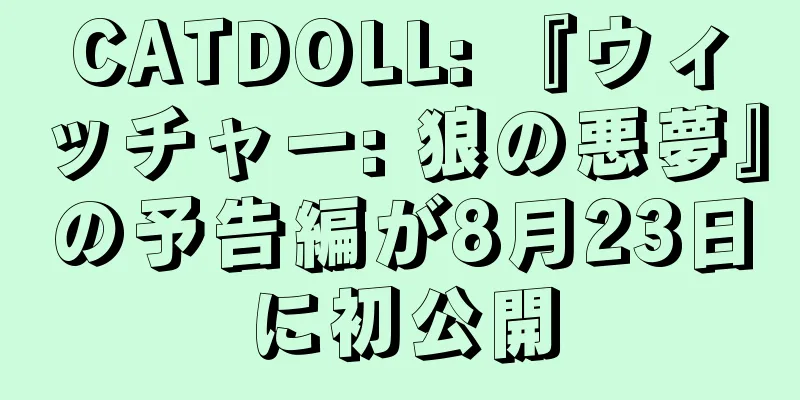 CATDOLL: 『ウィッチャー: 狼の悪夢』の予告編が8月23日に初公開