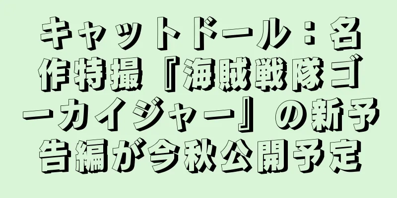 キャットドール：名作特撮『海賊戦隊ゴーカイジャー』の新予告編が今秋公開予定