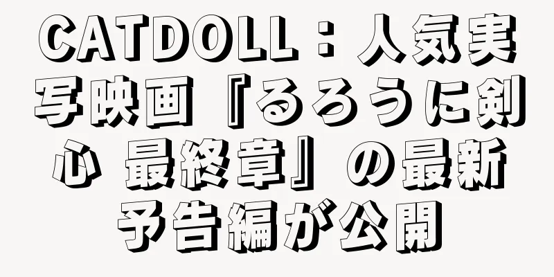 CATDOLL：人気実写映画『るろうに剣心 最終章』の最新予告編が公開