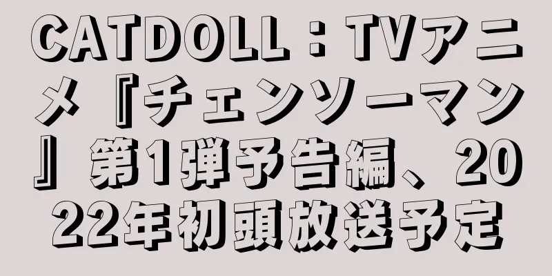 CATDOLL：TVアニメ『チェンソーマン』第1弾予告編、2022年初頭放送予定