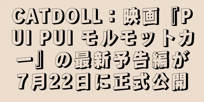 CATDOLL：映画『PUI PUI モルモットカー』の最新予告編が7月22日に正式公開