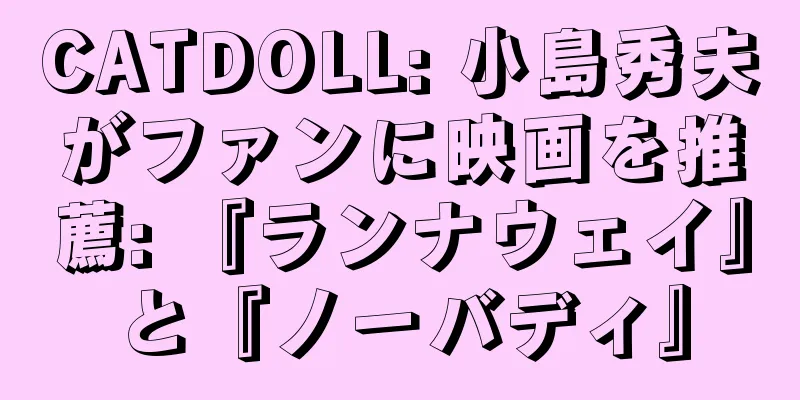 CATDOLL: 小島秀夫がファンに映画を推薦: 『ランナウェイ』と『ノーバディ』