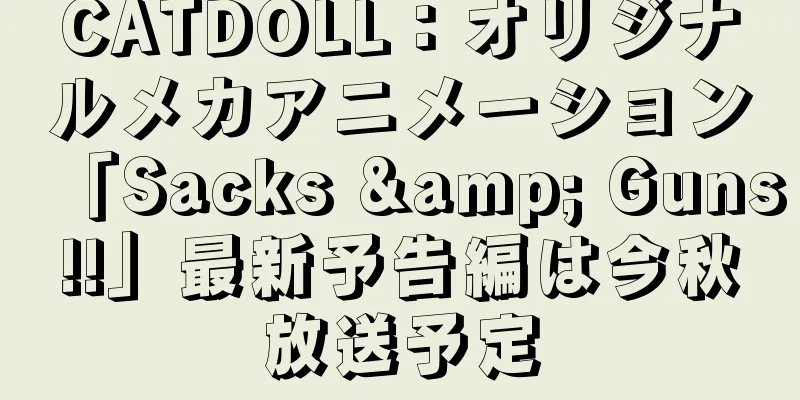 CATDOLL：オリジナルメカアニメーション「Sacks & Guns!!」最新予告編は今秋放送予定