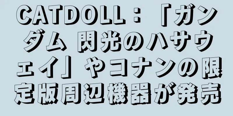 CATDOLL：「ガンダム 閃光のハサウェイ」やコナンの限定版周辺機器が発売