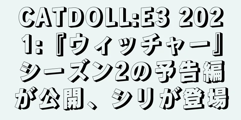 CATDOLL:E3 2021:『ウィッチャー』シーズン2の予告編が公開、シリが登場