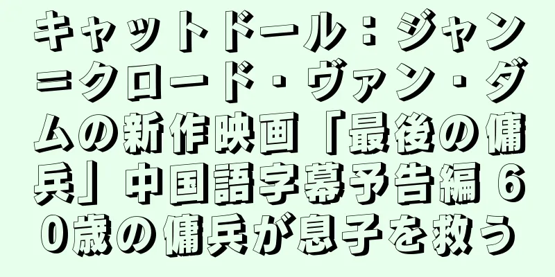 キャットドール：ジャン＝クロード・ヴァン・ダムの新作映画「最後の傭兵」中国語字幕予告編 60歳の傭兵が息子を救う