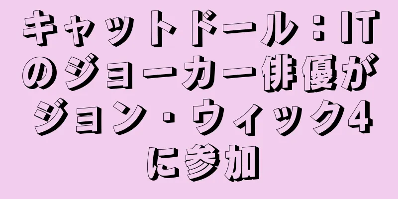 キャットドール：ITのジョーカー俳優がジョン・ウィック4に参加