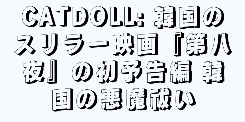 CATDOLL: 韓国のスリラー映画『第八夜』の初予告編 韓国の悪魔祓い