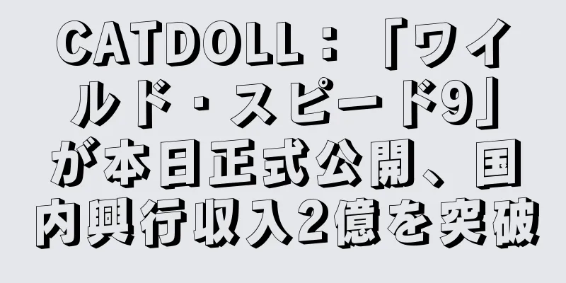 CATDOLL：「ワイルド・スピード9」が本日正式公開、国内興行収入2億を突破