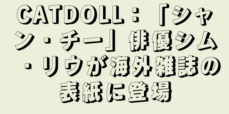 CATDOLL：「シャン・チー」俳優シム・リウが海外雑誌の表紙に登場