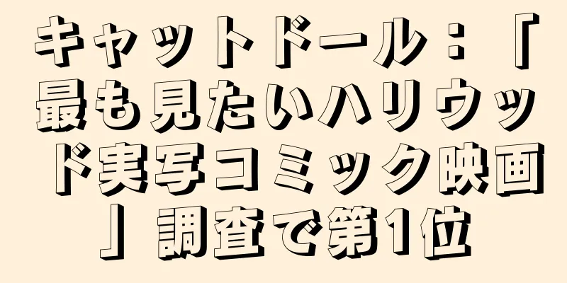 キャットドール：「最も見たいハリウッド実写コミック映画」調査で第1位