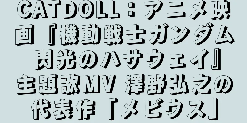 CATDOLL：アニメ映画『機動戦士ガンダム 閃光のハサウェイ』主題歌MV 澤野弘之の代表作「メビウス」
