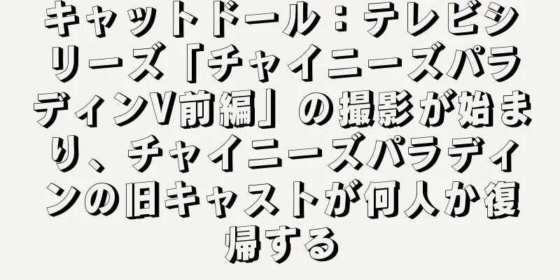 キャットドール：テレビシリーズ「チャイニーズパラディンV前編」の撮影が始まり、チャイニーズパラディンの旧キャストが何人か復帰する