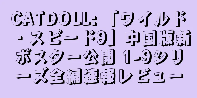 CATDOLL: 「ワイルド・スピード9」中国版新ポスター公開 1-9シリーズ全編速報レビュー