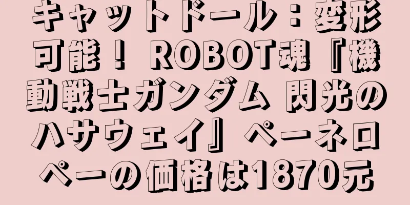 キャットドール：変形可能！ ROBOT魂『機動戦士ガンダム 閃光のハサウェイ』ペーネロペーの価格は1870元