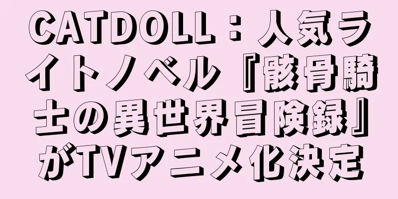 CATDOLL：人気ライトノベル『骸骨騎士の異世界冒険録』がTVアニメ化決定