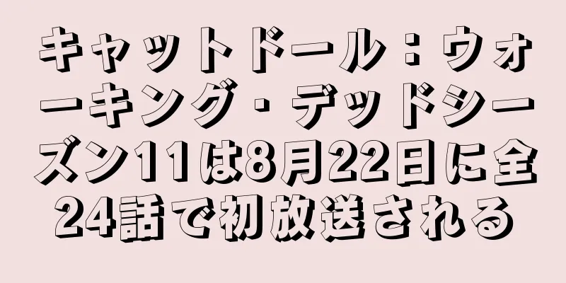 キャットドール：ウォーキング・デッドシーズン11は8月22日に全24話で初放送される