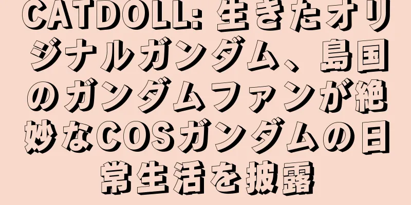 CATDOLL: 生きたオリジナルガンダム、島国のガンダムファンが絶妙なCOSガンダムの日常生活を披露