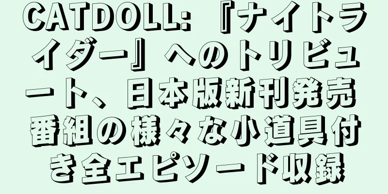CATDOLL: 『ナイトライダー』へのトリビュート、日本版新刊発売 番組の様々な小道具付き全エピソード収録