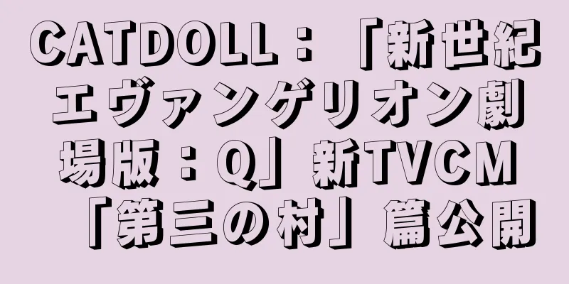 CATDOLL：「新世紀エヴァンゲリオン劇場版：Q」新TVCM「第三の村」篇公開