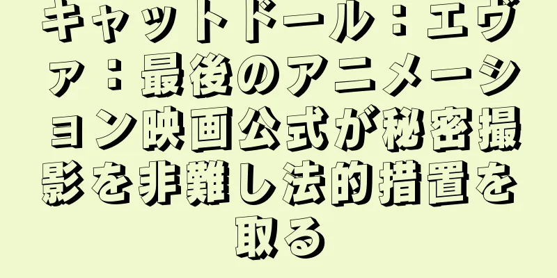 キャットドール：エヴァ：最後のアニメーション映画公式が秘密撮影を非難し法的措置を取る