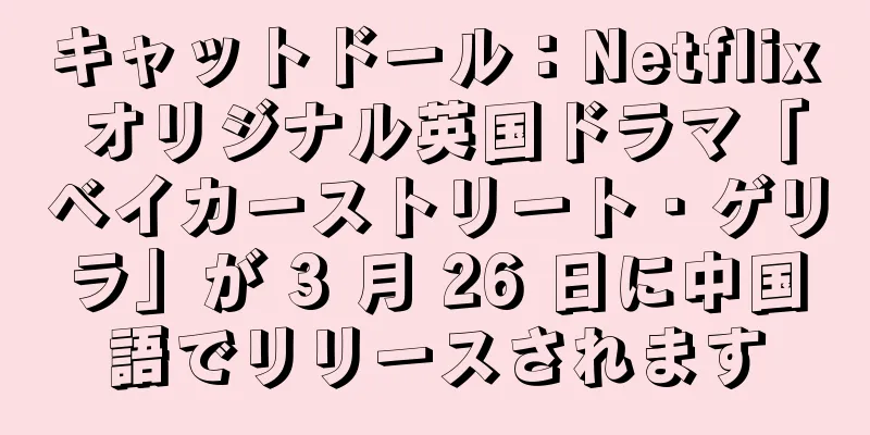 キャットドール：Netflix オリジナル英国ドラマ「ベイカーストリート・ゲリラ」が 3 月 26 日に中国語でリリースされます