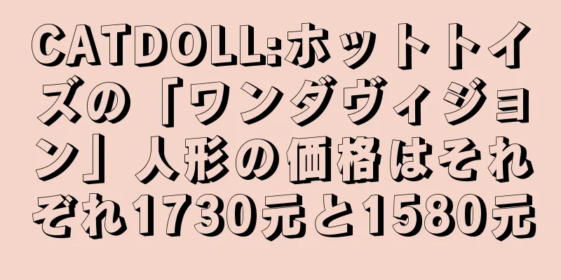 CATDOLL:ホットトイズの「ワンダヴィジョン」人形の価格はそれぞれ1730元と1580元