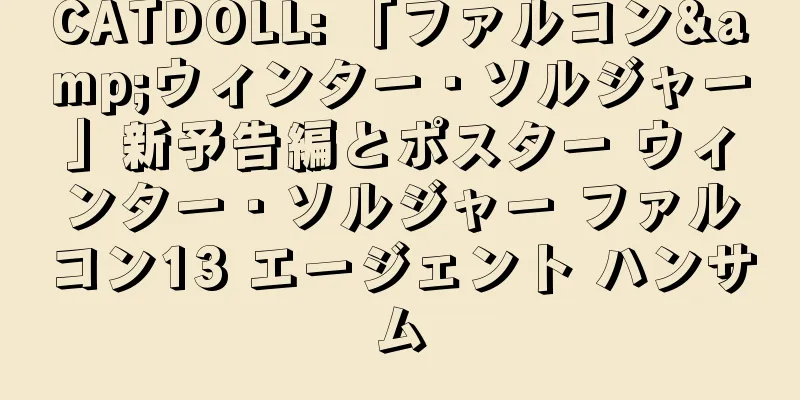 CATDOLL: 「ファルコン&ウィンター・ソルジャー」新予告編とポスター ウィンター・ソルジャー ファルコン13 エージェント ハンサム