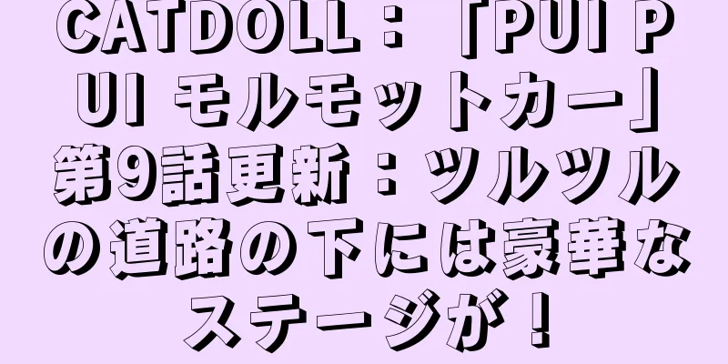 CATDOLL：「PUI PUI モルモットカー」第9話更新：ツルツルの道路の下には豪華なステージが！