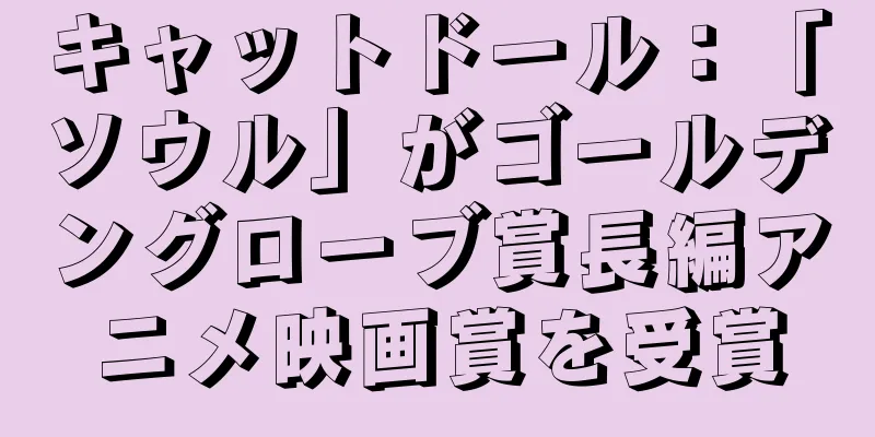 キャットドール：「ソウル」がゴールデングローブ賞長編アニメ映画賞を受賞