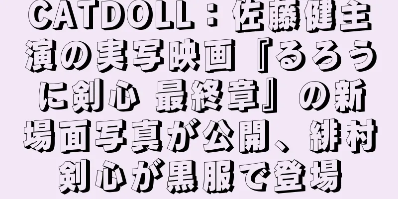 CATDOLL：佐藤健主演の実写映画『るろうに剣心 最終章』の新場面写真が公開、緋村剣心が黒服で登場