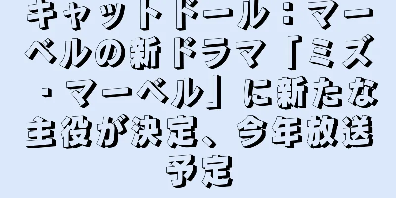キャットドール：マーベルの新ドラマ「ミズ・マーベル」に新たな主役が決定、今年放送予定