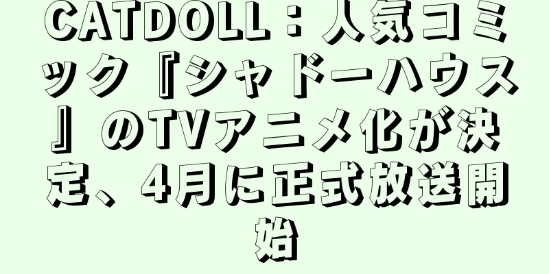 CATDOLL：人気コミック『シャドーハウス』のTVアニメ化が決定、4月に正式放送開始