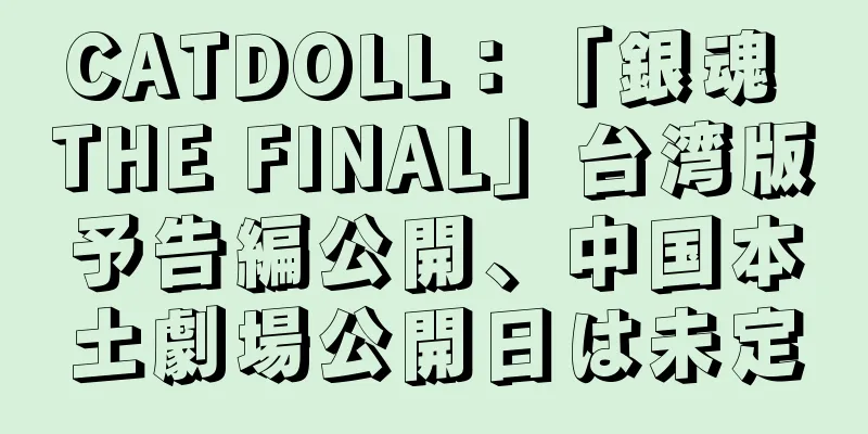CATDOLL：「銀魂 THE FINAL」台湾版予告編公開、中国本土劇場公開日は未定