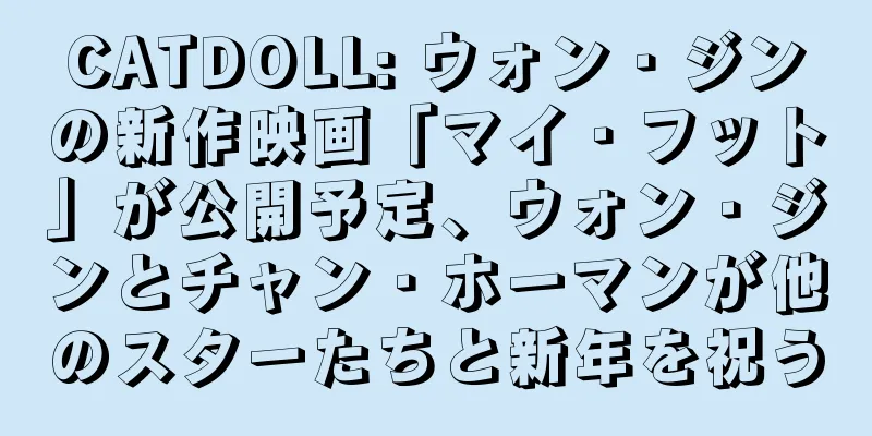 CATDOLL: ウォン・ジンの新作映画「マイ・フット」が公開予定、ウォン・ジンとチャン・ホーマンが他のスターたちと新年を祝う