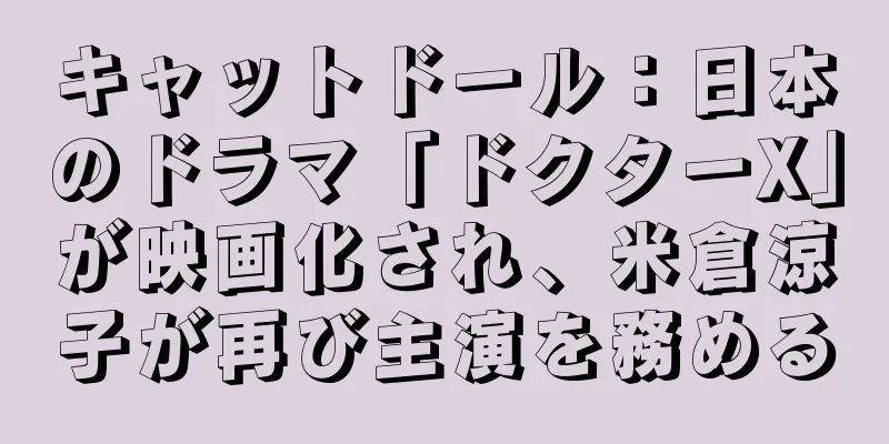 キャットドール：日本のドラマ「ドクターX」が映画化され、米倉涼子が再び主演を務める