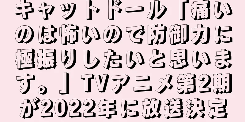 キャットドール「痛いのは怖いので防御力に極振りしたいと思います。」TVアニメ第2期が2022年に放送決定