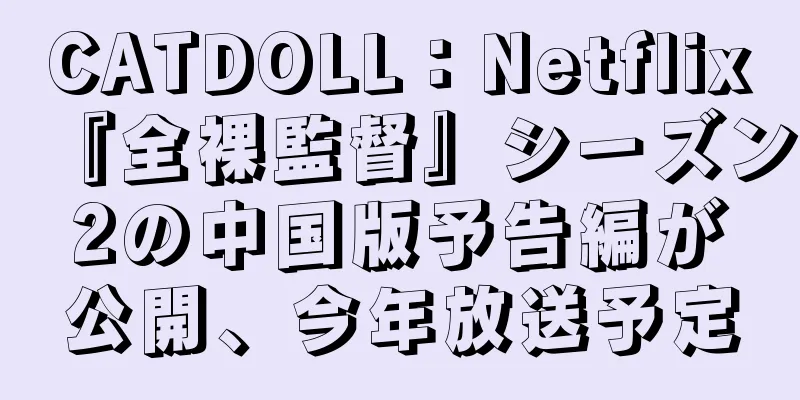 CATDOLL：Netflix『全裸監督』シーズン2の中国版予告編が公開、今年放送予定