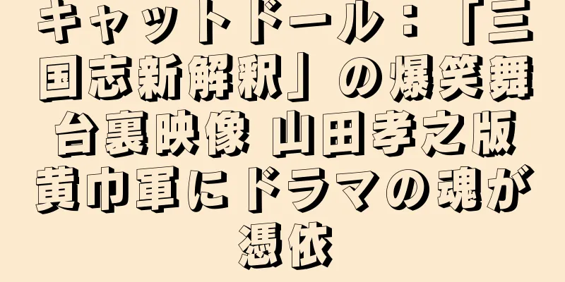 キャットドール：「三国志新解釈」の爆笑舞台裏映像 山田孝之版黄巾軍にドラマの魂が憑依