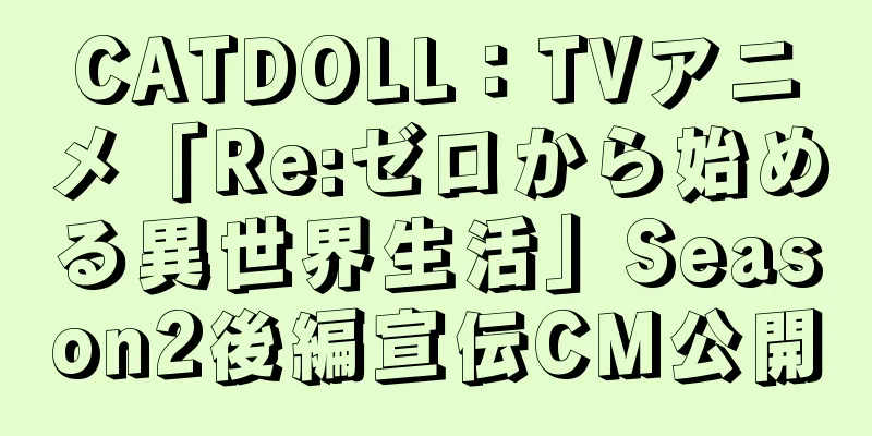 CATDOLL：TVアニメ「Re:ゼロから始める異世界生活」Season2後編宣伝CM公開