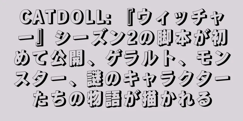 CATDOLL: 『ウィッチャー』シーズン2の脚本が初めて公開、ゲラルト、モンスター、謎のキャラクターたちの物語が描かれる