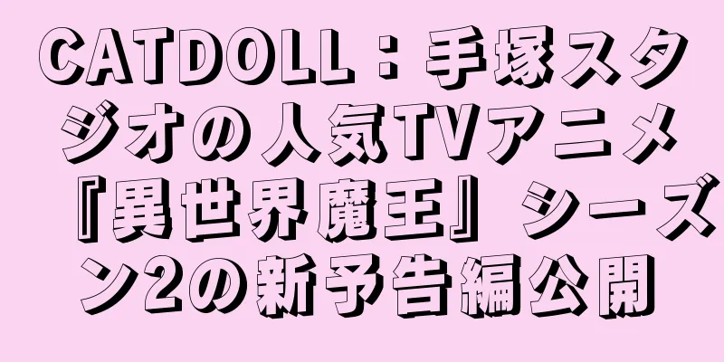 CATDOLL：手塚スタジオの人気TVアニメ『異世界魔王』シーズン2の新予告編公開