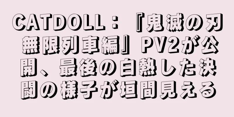 CATDOLL：『鬼滅の刃 無限列車編』PV2が公開、最後の白熱した決闘の様子が垣間見える