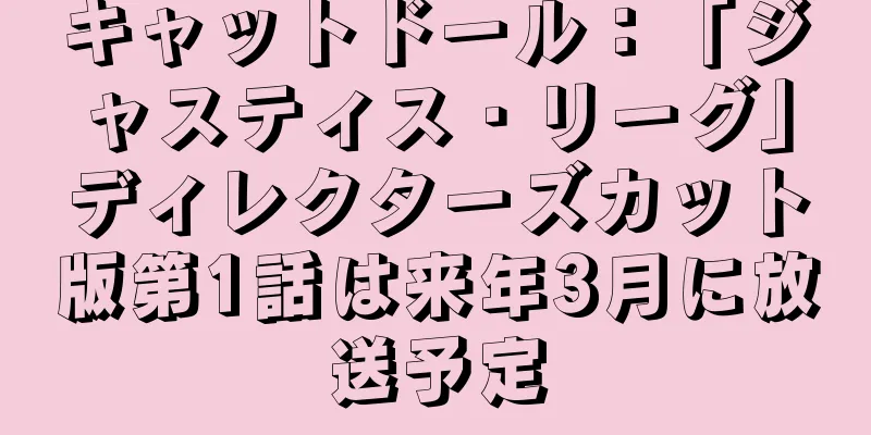 キャットドール：「ジャスティス・リーグ」ディレクターズカット版第1話は来年3月に放送予定