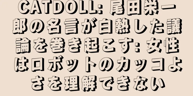 CATDOLL: 尾田栄一郎の名言が白熱した議論を巻き起こす: 女性はロボットのカッコよさを理解できない