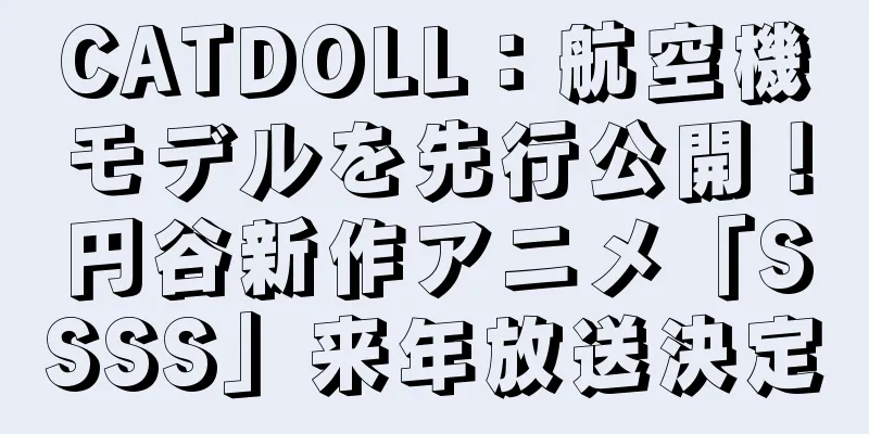 CATDOLL：航空機モデルを先行公開！円谷新作アニメ「SSSS」来年放送決定