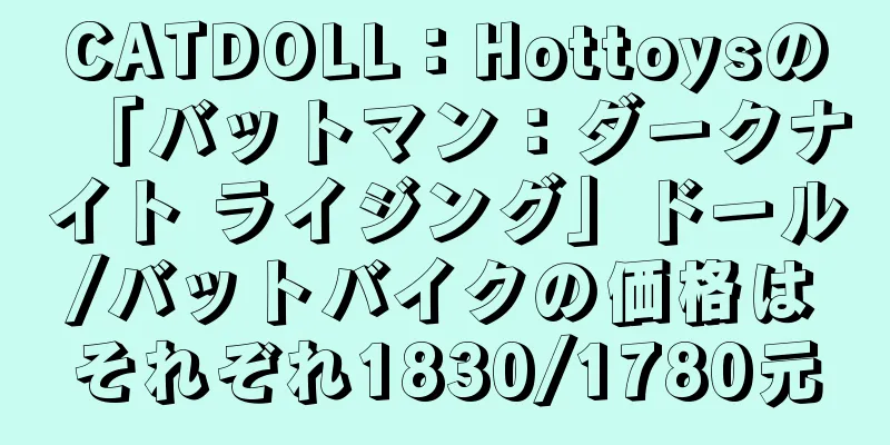 CATDOLL：Hottoysの「バットマン：ダークナイト ライジング」ドール/バットバイクの価格はそれぞれ1830/1780元